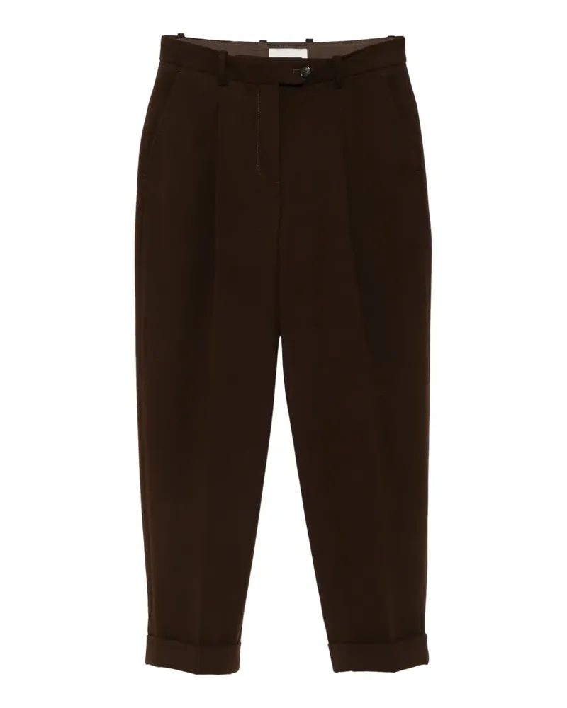 CIRCOLO 1901 Hose mit Gürtelschlaufen - Braun Braun