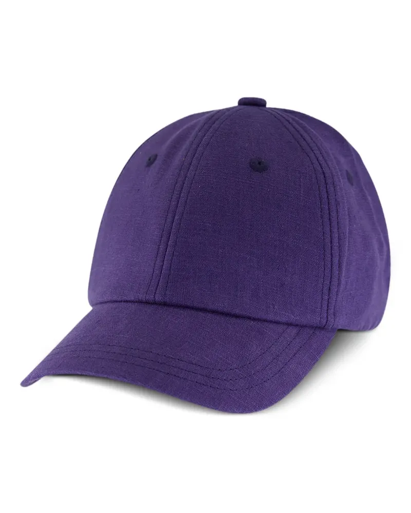 Frescobol Carioca Fernando linen cap - Violett Violett