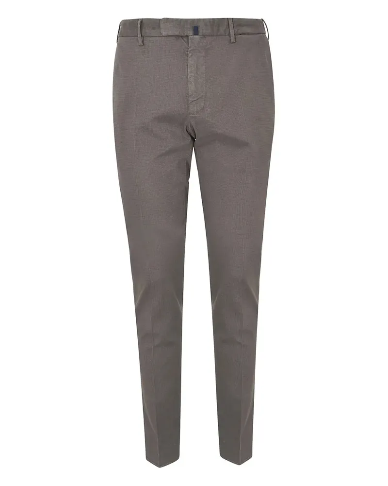Incotex Strukturierte Hose - Braun Braun
