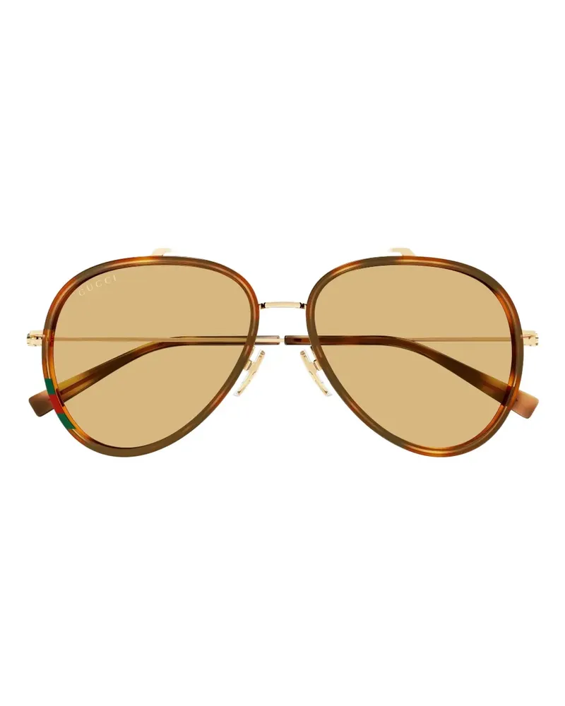 Gucci GG1981S Pilotenbrille - Gold Gold