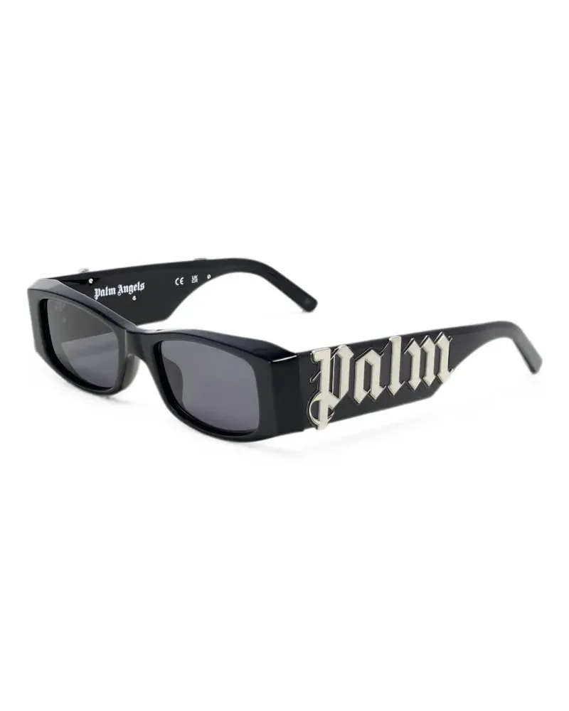 Palm Angels Angel rectangle-frame sunglasses - Schwarz Schwarz