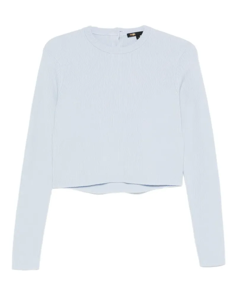 Maje ribbed sweater - Blau Blau