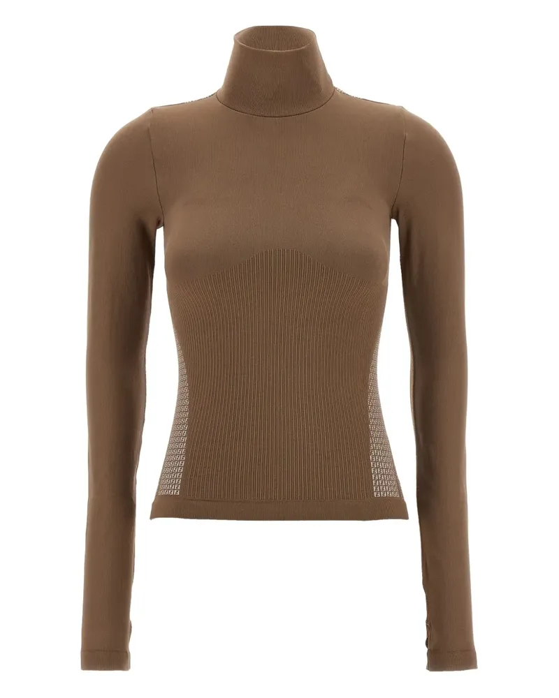 Fendi long-sleeve top - Braun Braun