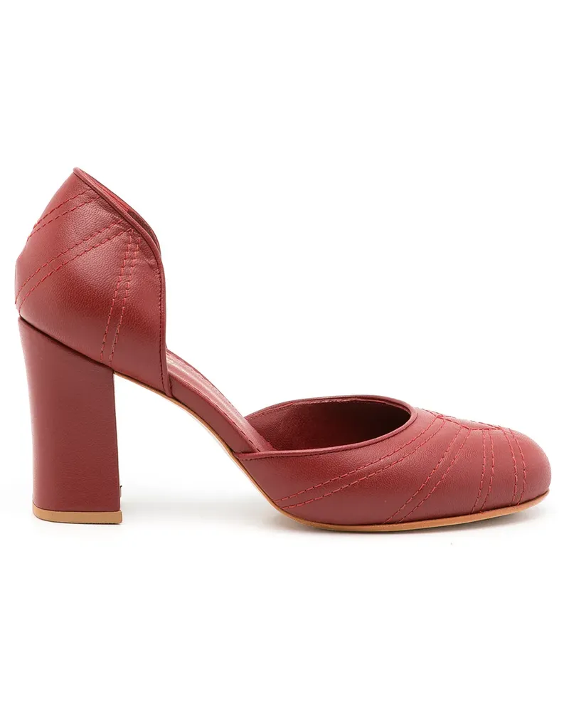 Sarah Chofakian Dorsey Henry Pumps - Rot Rot