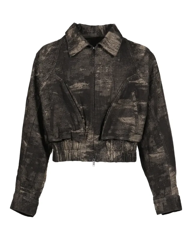 TAAKK distressed denim jacket - Schwarz Schwarz