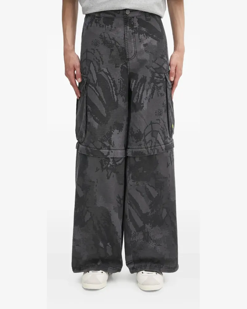 adidas Cargohose mit abnehmbaren Einsätzen - Grau Grau