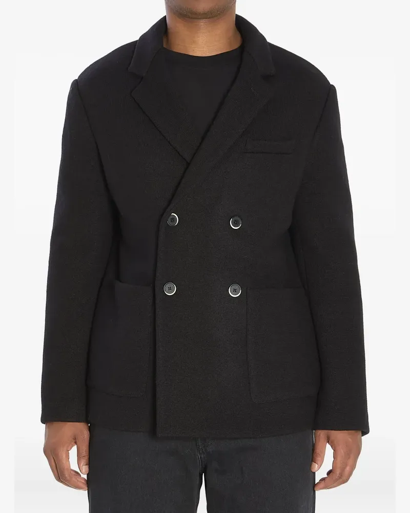 BARENA Klassische Cabanjacke - Schwarz Schwarz