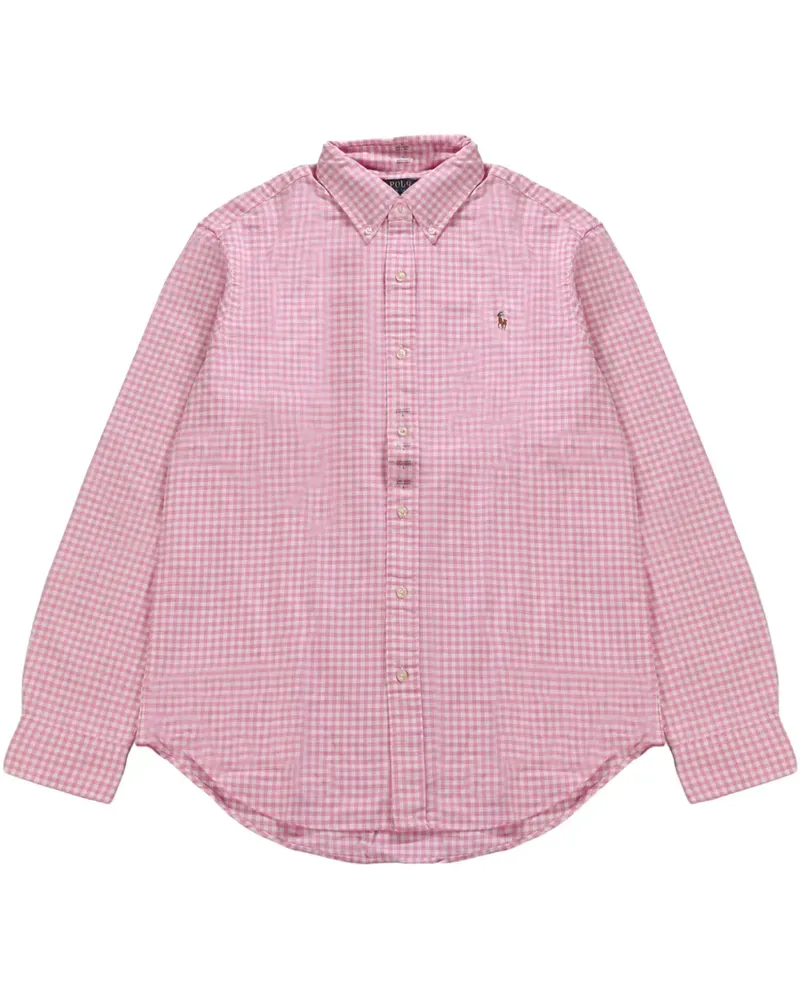 Ralph Lauren cotton check-print shirt - Rosa Rosa