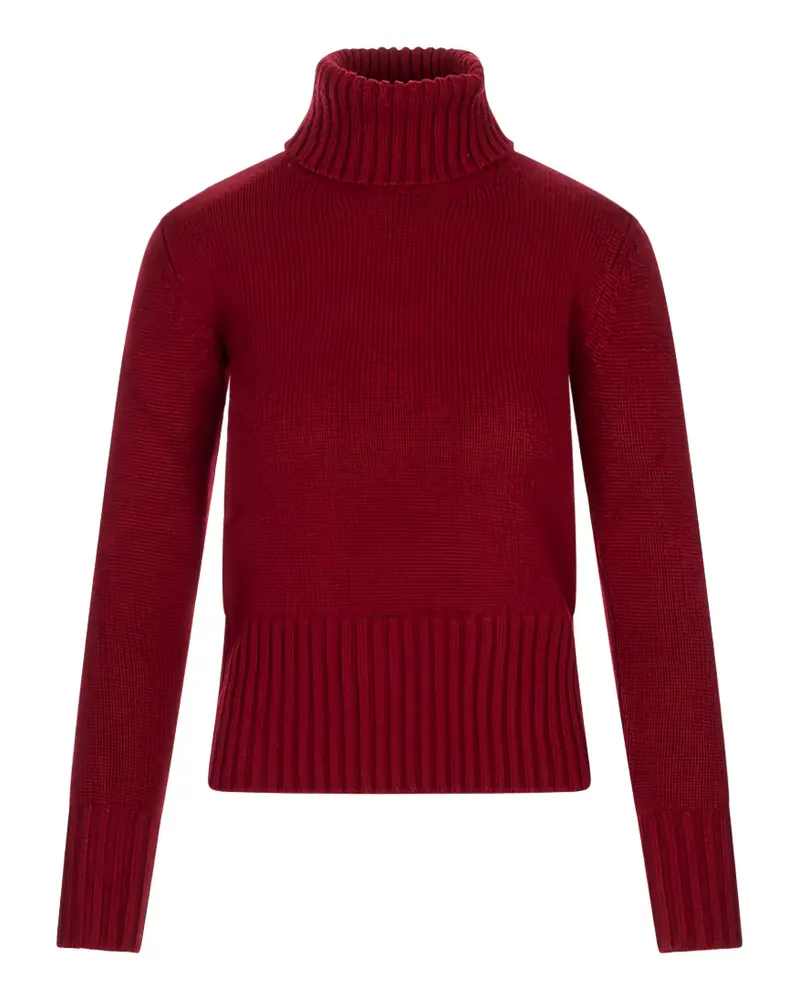 Fedeli Derby Edera Rollkragenpullover - Rot Rot