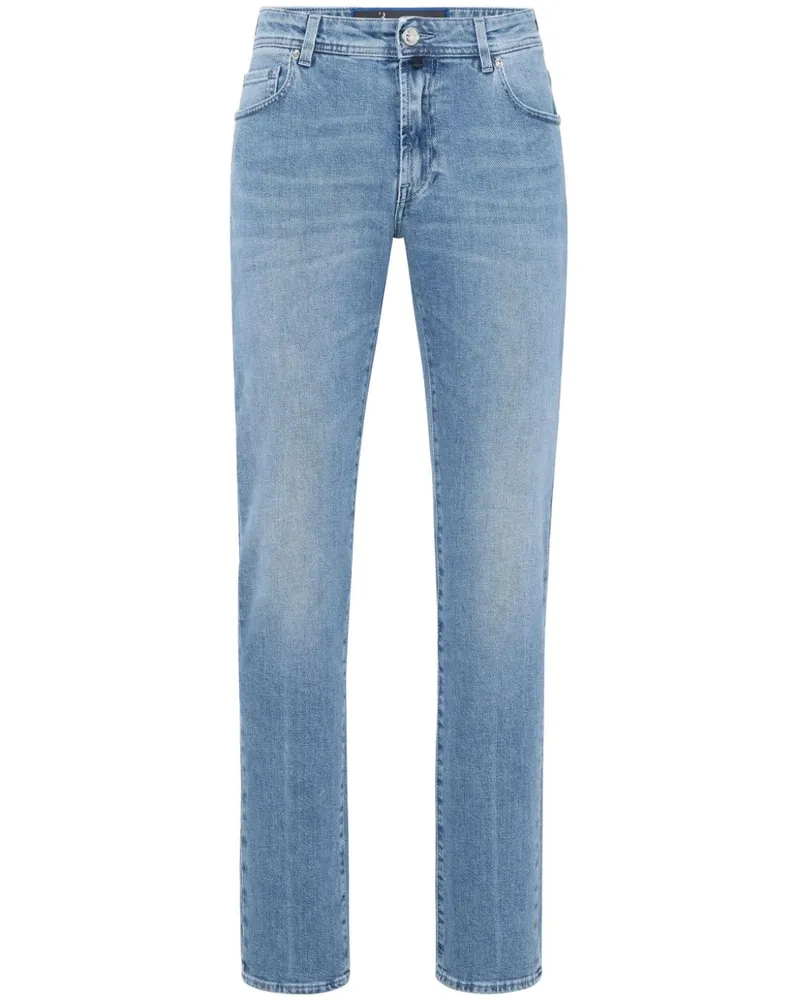Billionaire Schmale Jeans - Blau Blau