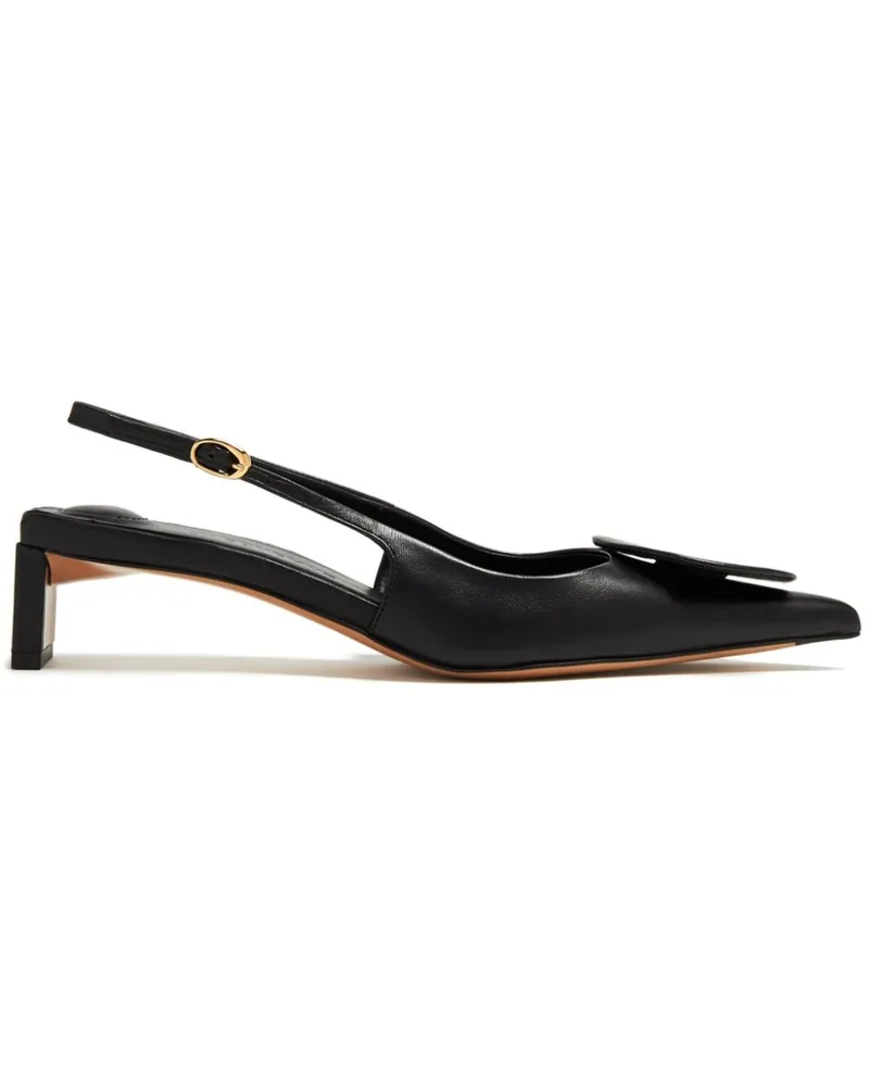 Jacquemus Les Slingbacks Duello Basses Pumps Schwarz