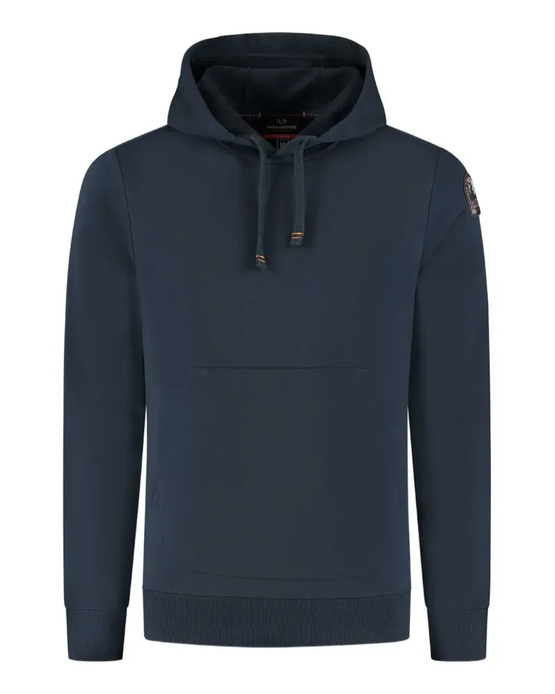 Parajumpers Everest hooded patch hoodie - Blau Blau