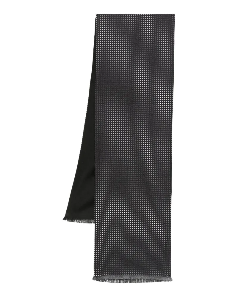 Tom Ford Schal mit Polka Dots - Schwarz Schwarz