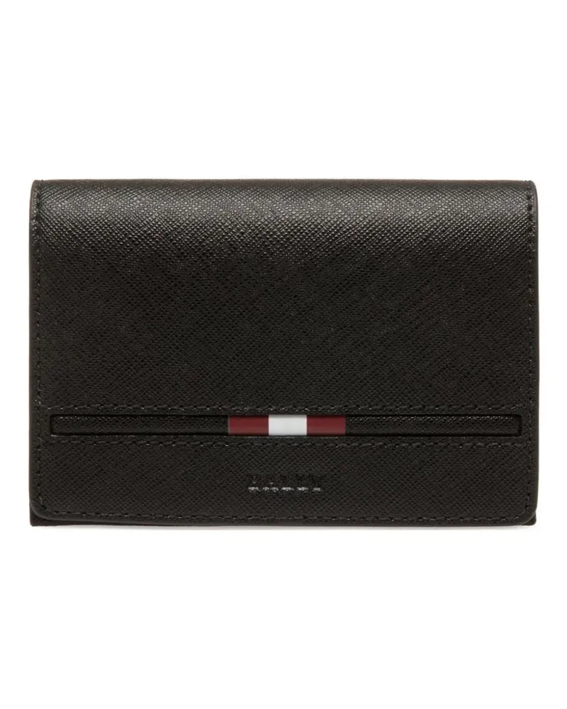 Bally Kartenetui aus Leder - Schwarz Schwarz