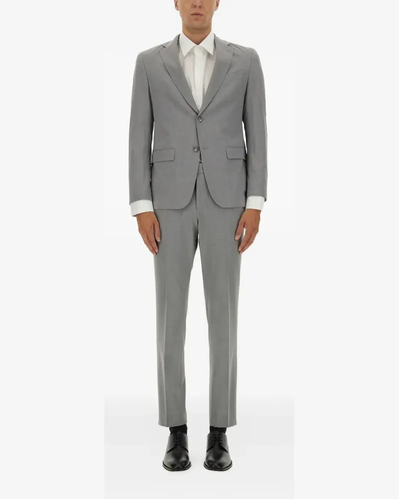 HUGO BOSS buttoned suit - Grau Grau