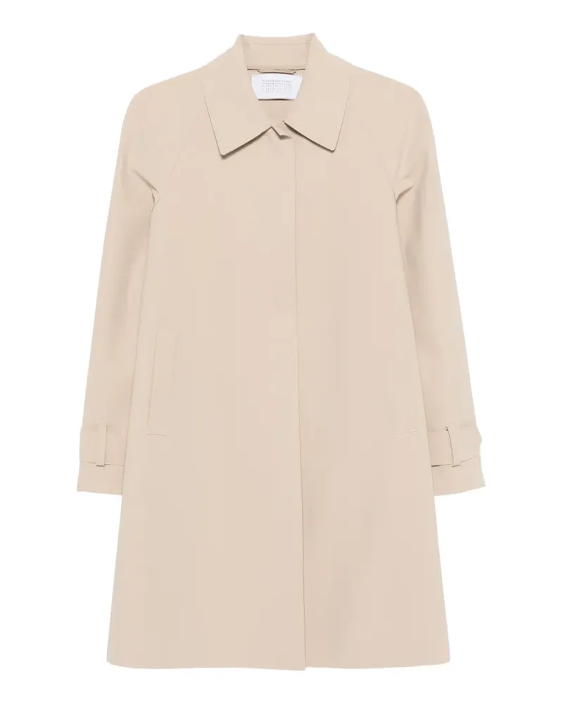 Harris Wharf London cuff detail coat - Nude Nude