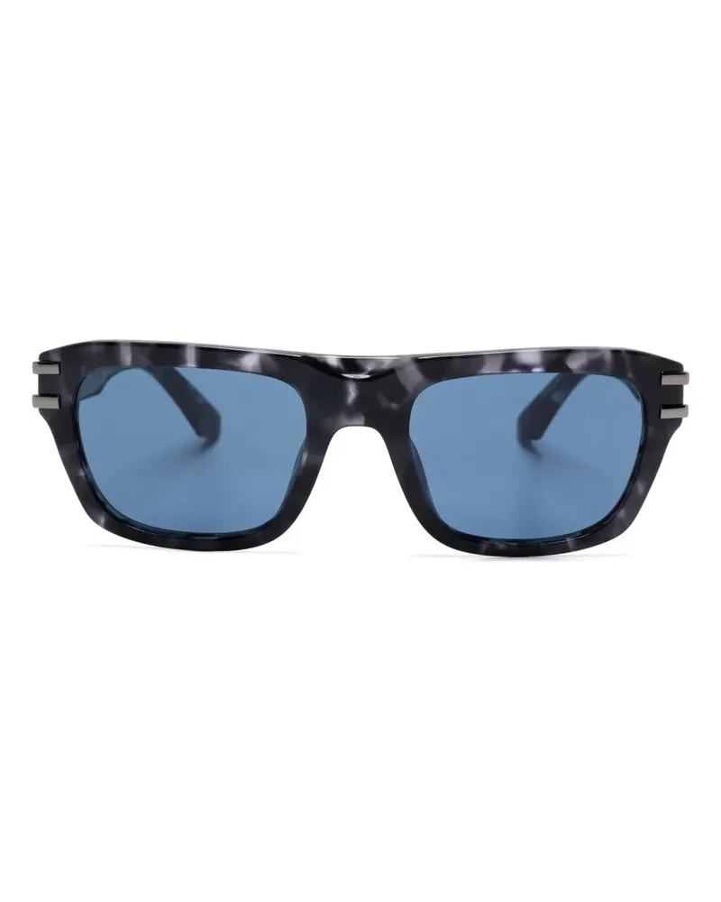 Dolce & Gabbana Sonnenbrille mit eckigem Gestell - Schwarz Schwarz
