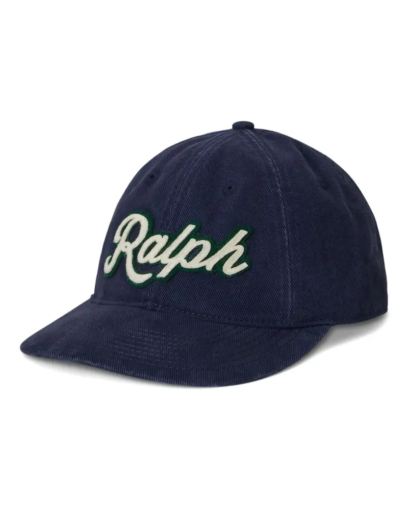 Ralph Lauren Baseballkappe mit Logo-Patch - Blau Blau