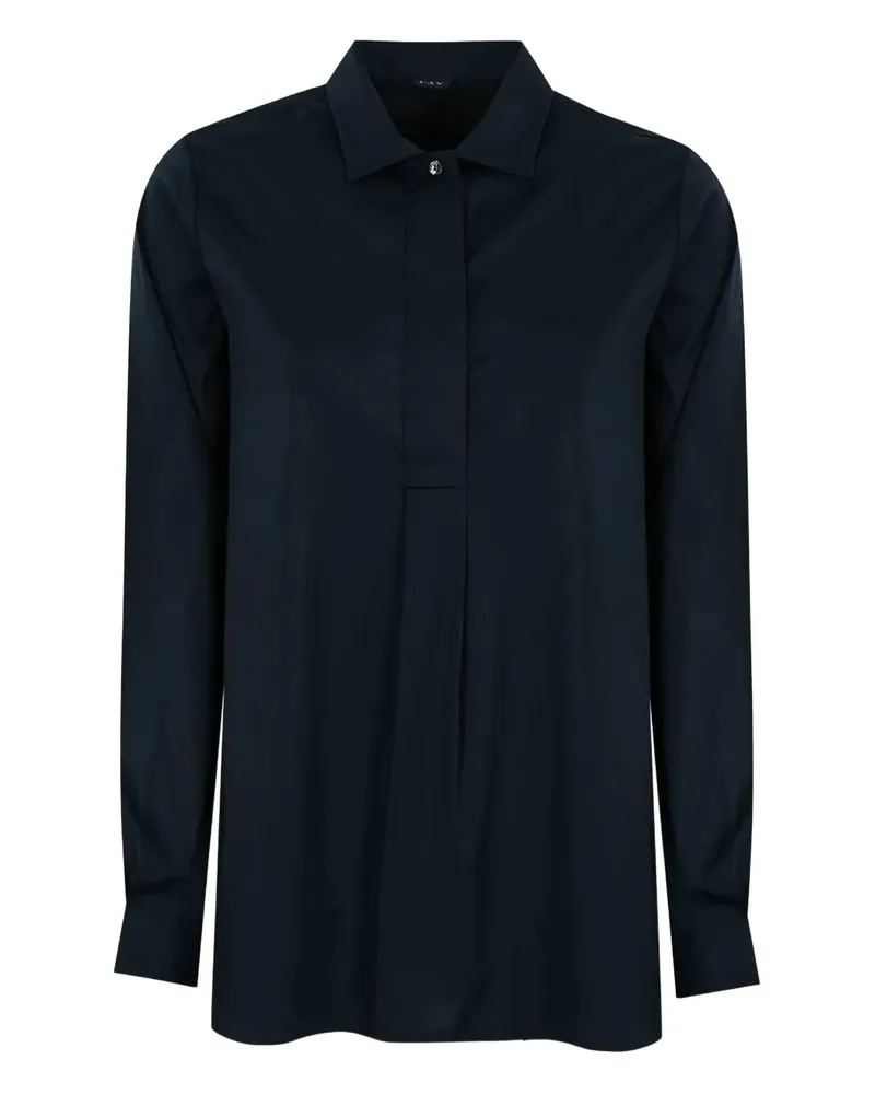Fay Langärmeliges Hemd - Blau Blau