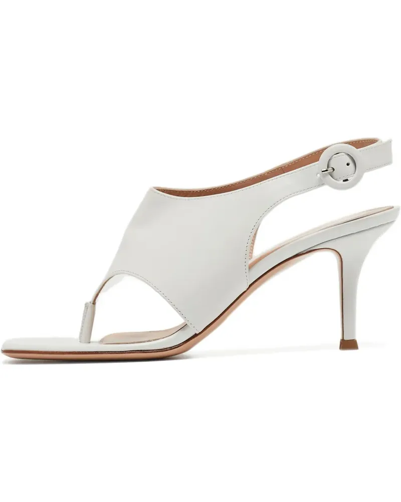 Gianvito Rossi Pre-owned Slingback-Sandalen 100mm - Weiß Weiß