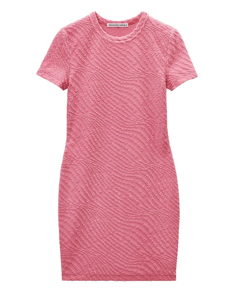 Alexander Wang Kleid mit Logo-Prägung - Rosa Rosa