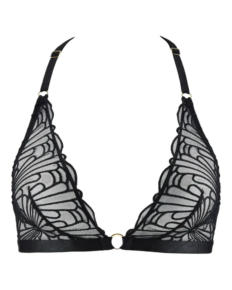 Aubade L'Indomtable Triangel-BH mit Stickerei - Schwarz Schwarz
