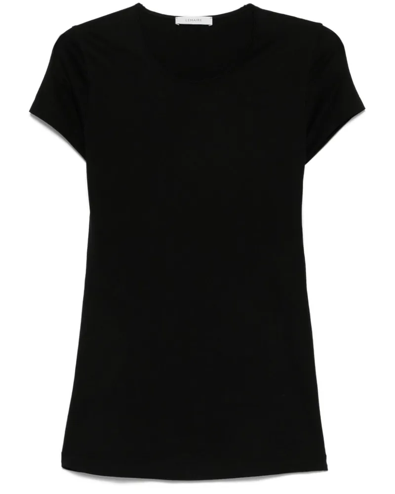 Christophe Lemaire Klassisches T-Shirt - Schwarz Schwarz