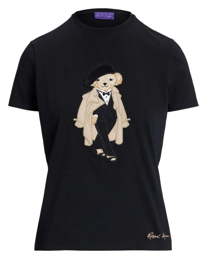 Ralph Lauren Trench Polo Bear T-Shirt - Schwarz Schwarz
