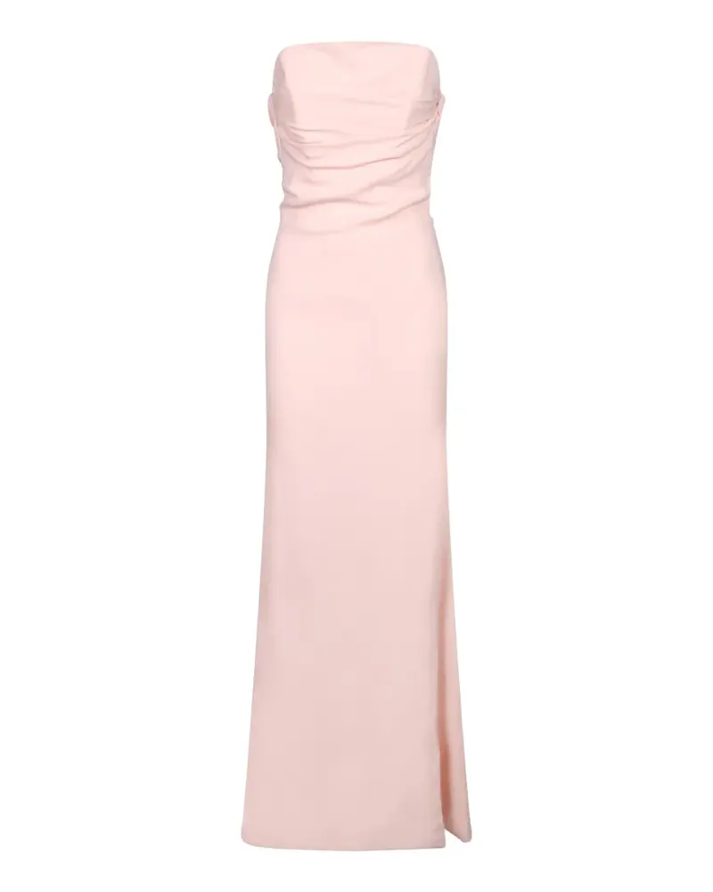 Amen draped bustier maxi dress - Rosa Rosa