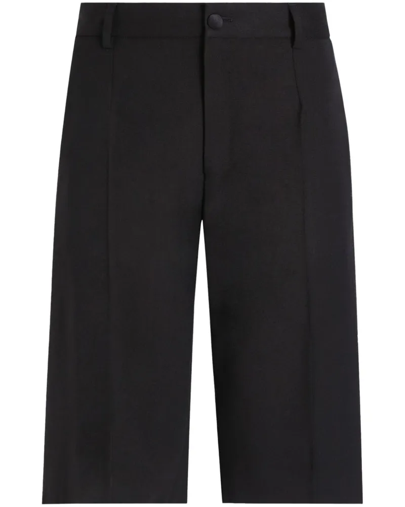 Dolce & Gabbana Twill-Shorts - Schwarz Schwarz