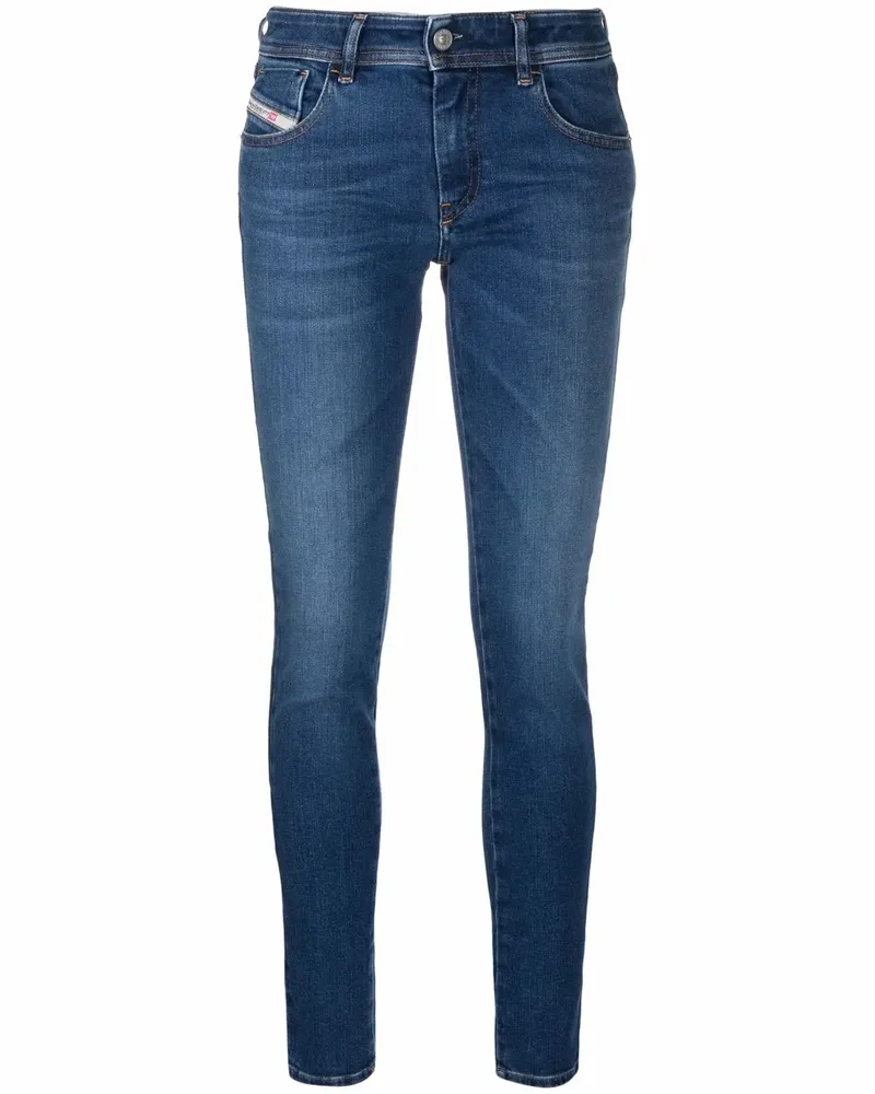 Diesel 2018 Slandy Skinny-Jeans - Blau Blau