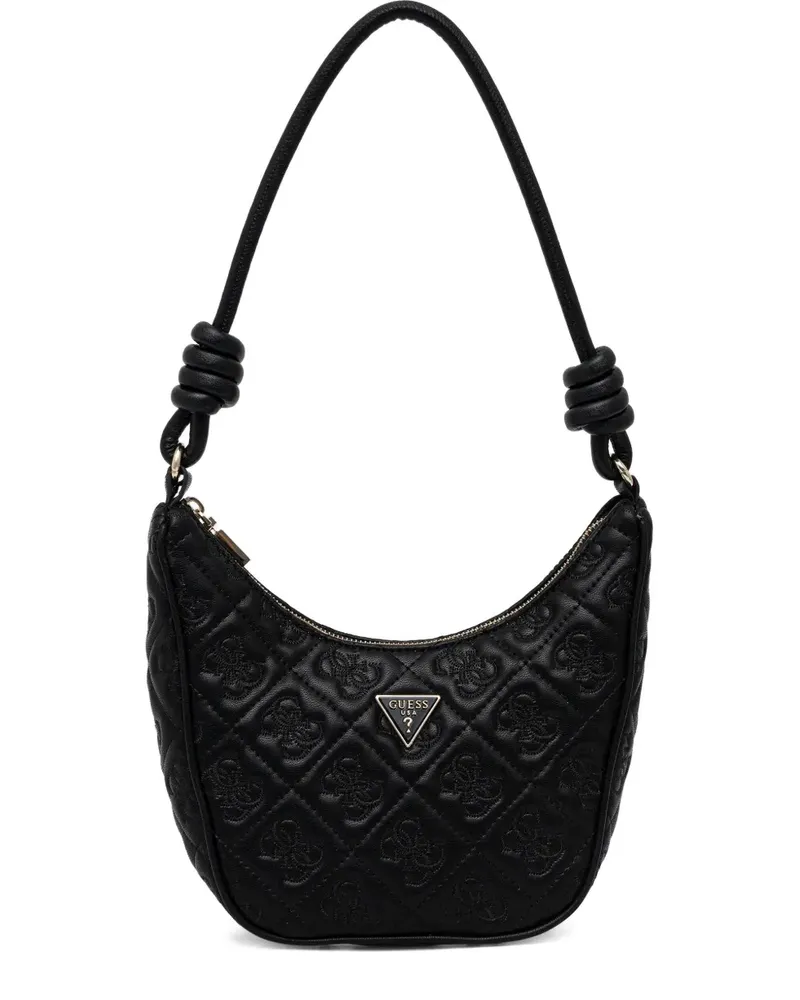 Guess Schultertasche mit Knotendetail - Schwarz Schwarz