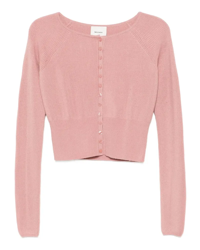 Reformation Meadow Cardigan - Rosa Rosa