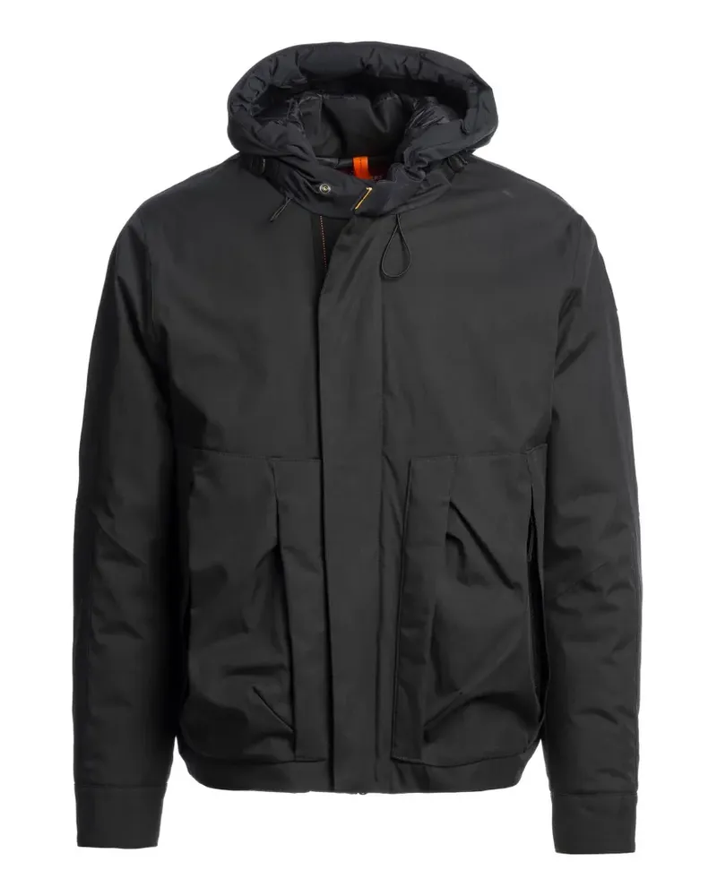 Parajumpers Kouge Steppjacke mit Kapuze - Schwarz Schwarz