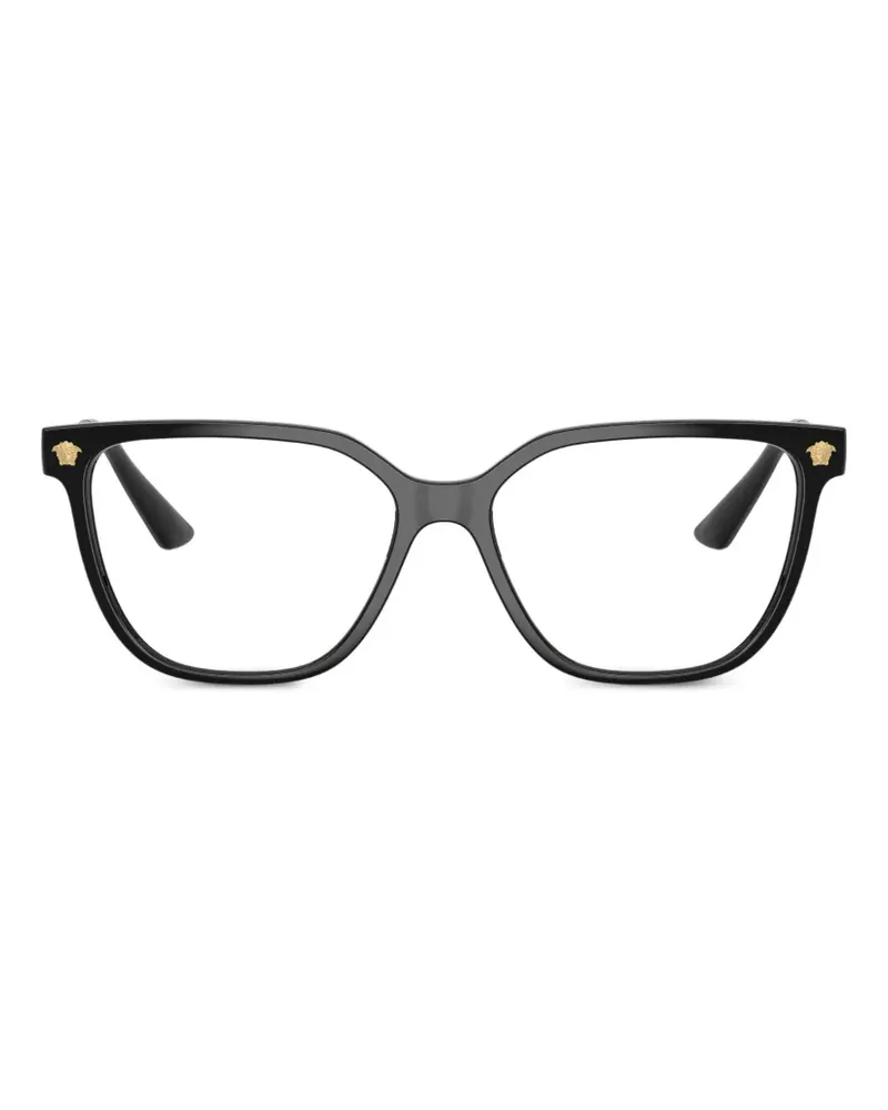 Versace Medusa square-frame glasses - Gold Gold