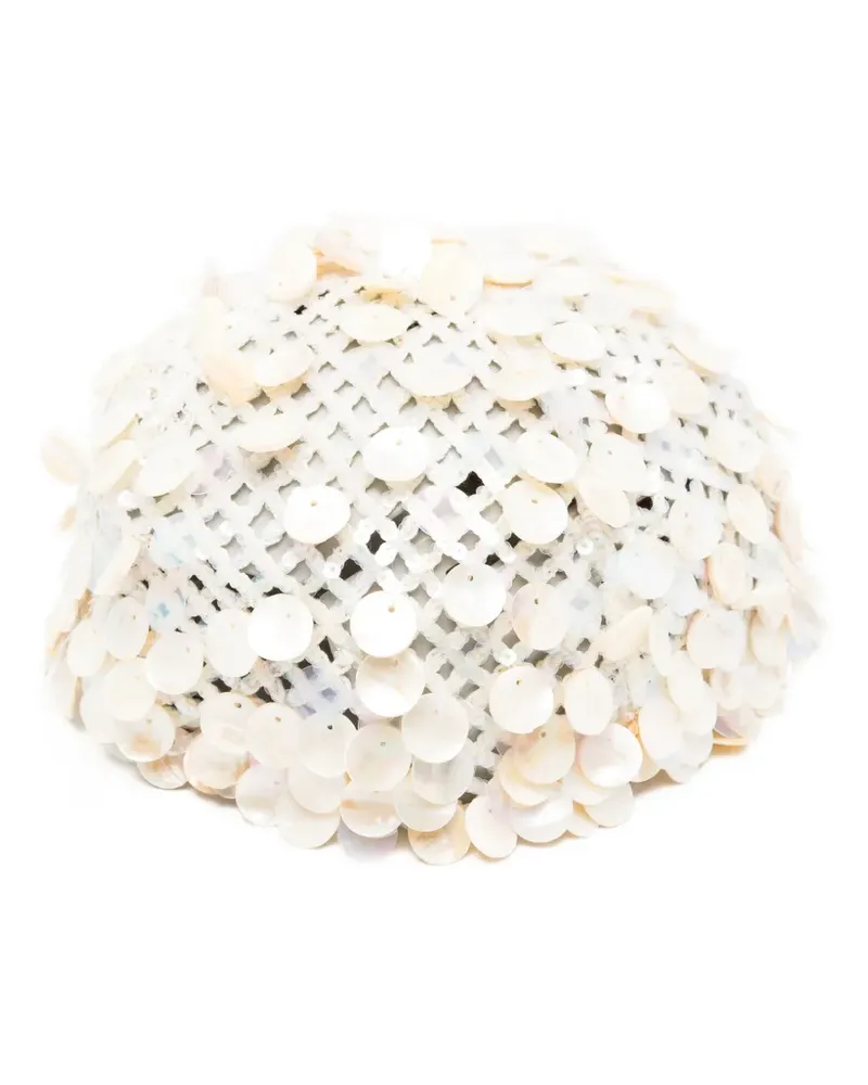 Alanui Hut mit Pailletten - Nude Nude