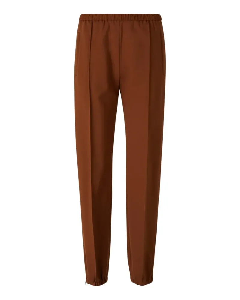 Dorothee Schumacher Emotional Essence elasticated-waistband track pants - Braun Braun