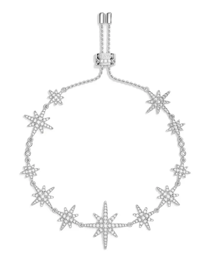 APM Monaco Météorites crystal-embellished bracelet - Silber Silber