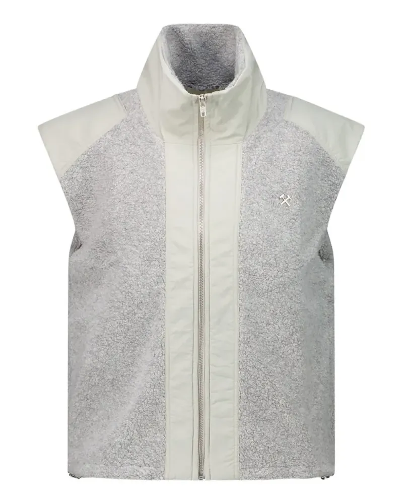 GmbH Dovre full-zip vest - Grau Grau