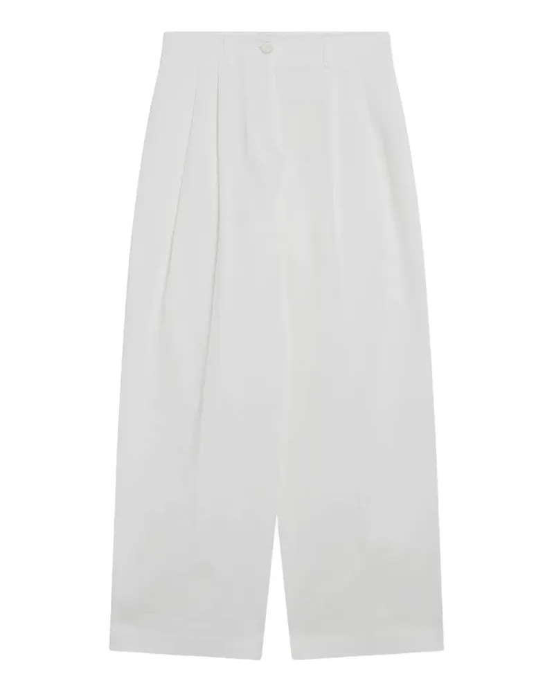 Totême palazzo trousers - Weiß Weiß