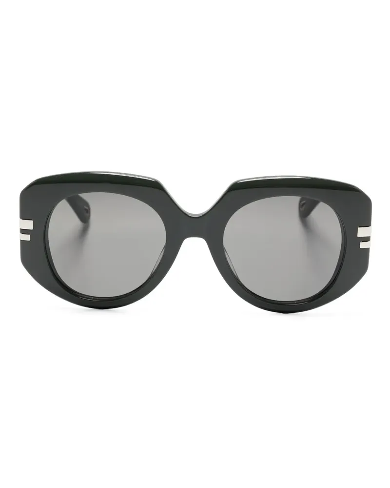 Chloé Sonnenbrille mit Oversized-Gestell - Grün Grün