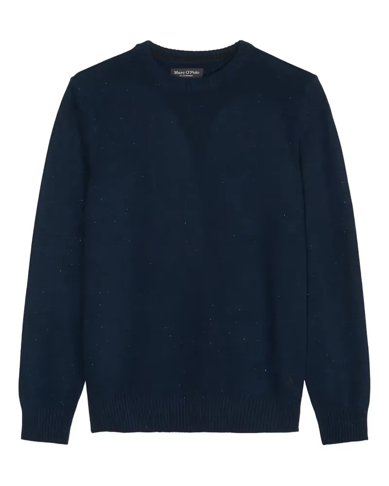 Marc O'Polo Strukturierter Pullover - Blau Blau