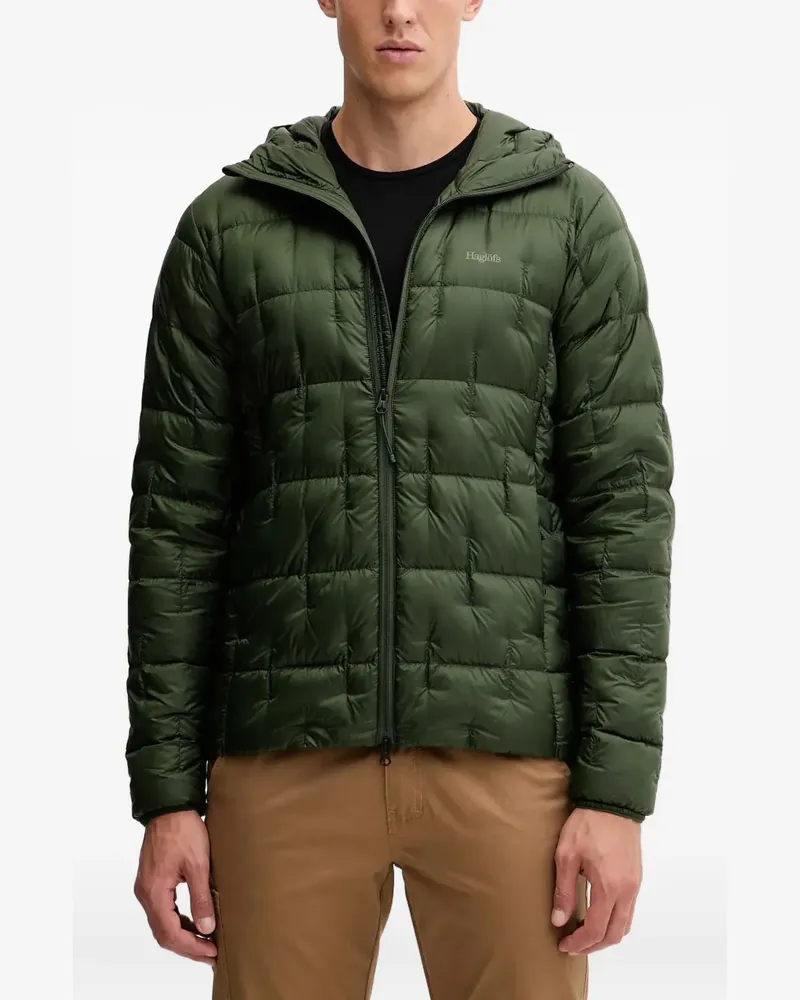 Haglöfs Hede hooded jacket - Grün Grün