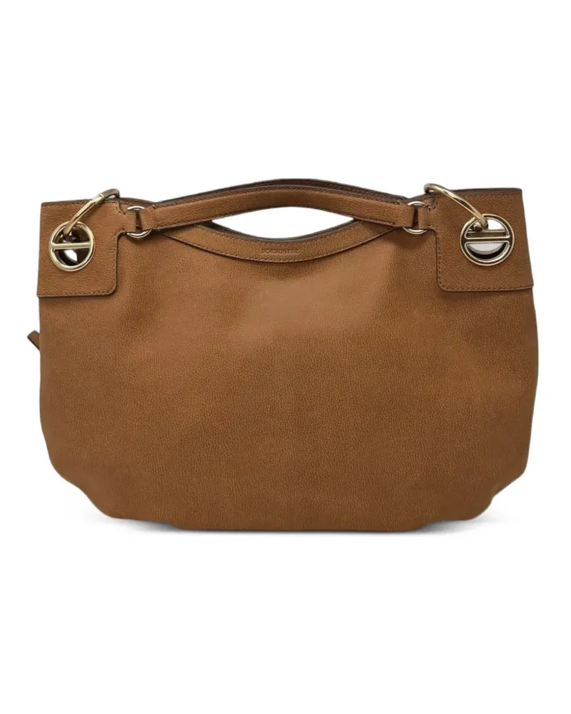 Borbonese ring london shoulder bag - Braun Braun