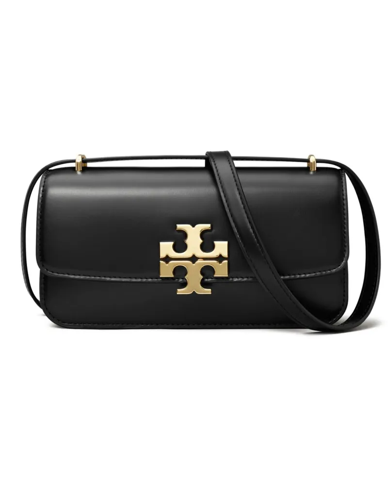 Tory Burch Kleine Eleanor E/W Schultertasche - Schwarz Schwarz
