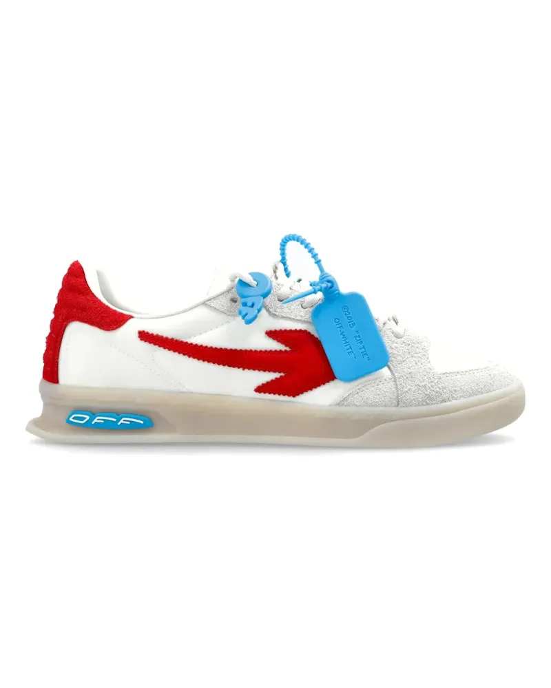 OFF-WHITE End Of Play arrow appliqué sneakers - Weiß Weiß