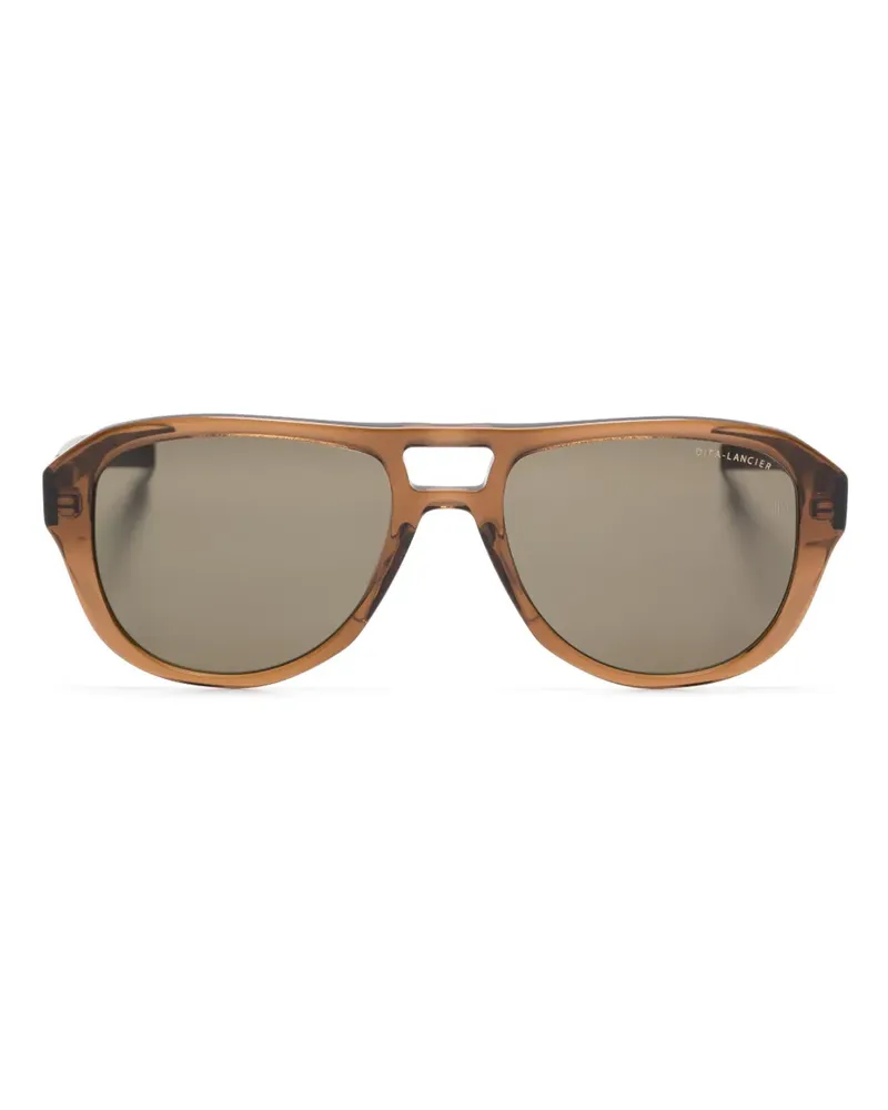 DITA Getönte Pilotenbrille - Braun Braun