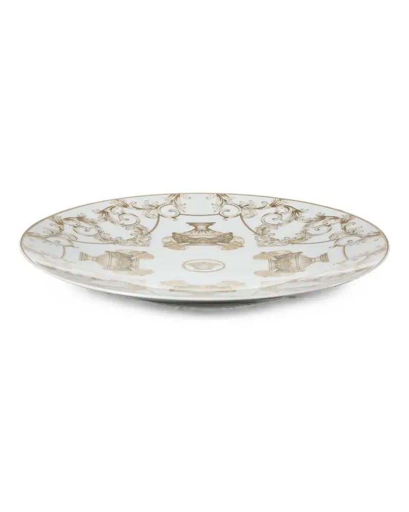 Versace La Coupe des Dieux Medusa-head plate - Weiß Weiß