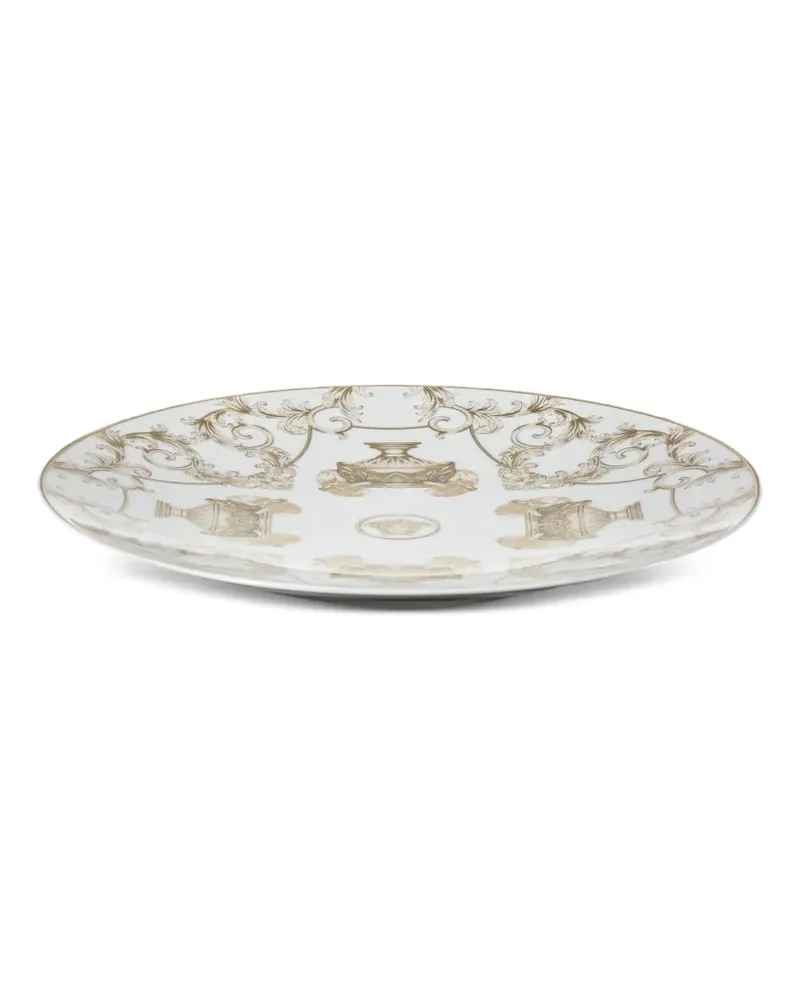 Versace La Coupe des Dieux Medusa-head plate - Weiß Weiß