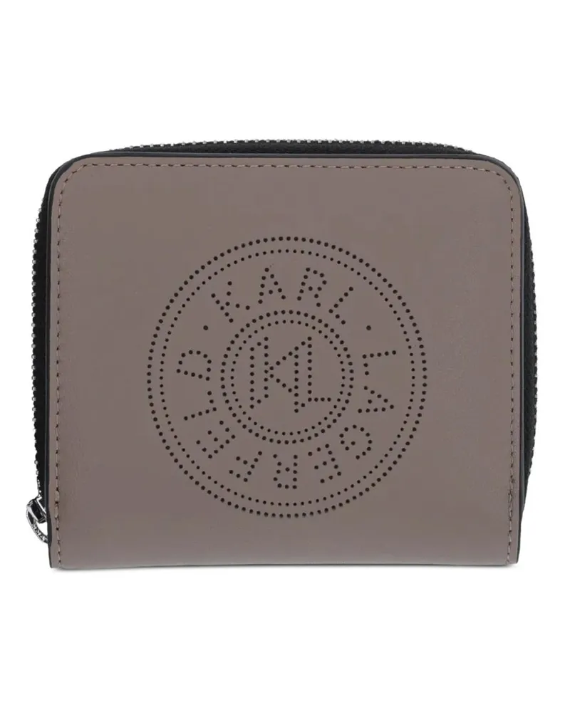 Karl Lagerfeld K/Circle Portemonnaie - Grau Grau
